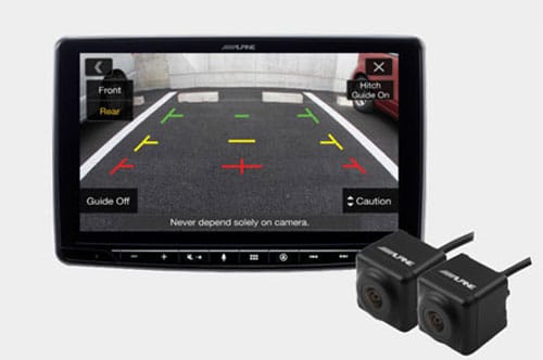 Alpine INE-F409E_Halo9_Navi - Reverse Camera compatible