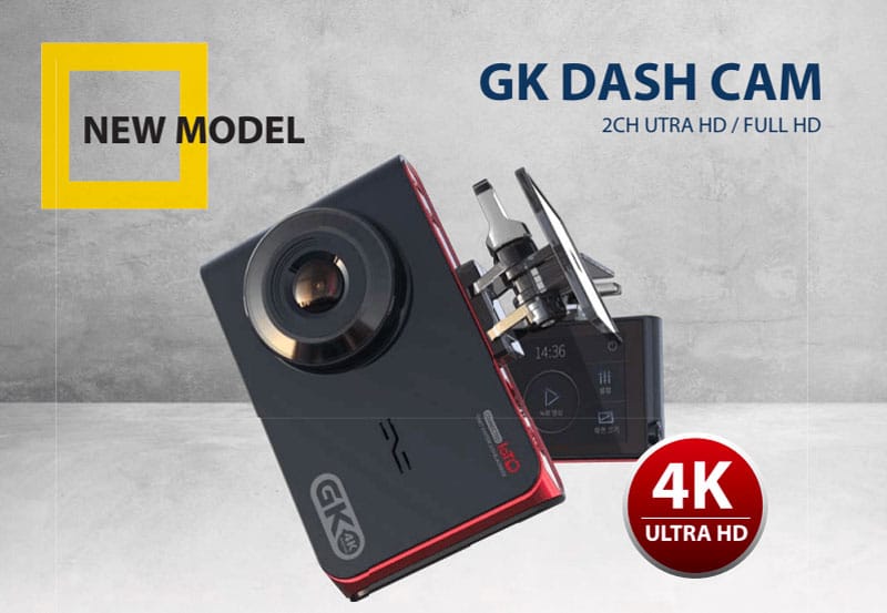 GNET GK 4K Dual Dash Cam