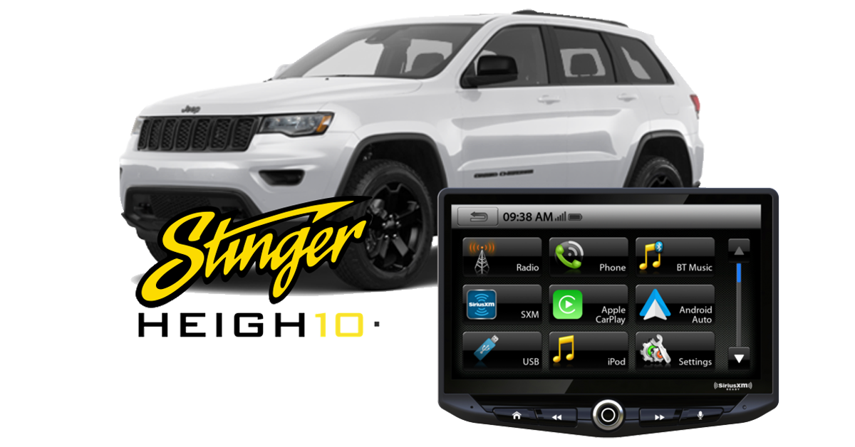 Stinger HEIGH10 SRP-CH4103H 10inch Apple Car Play/Android Auto