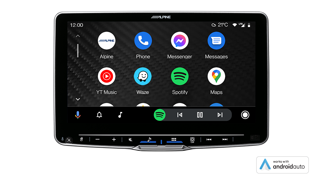 Alpine iLX-F509A Halo9 Android Auto #halo9