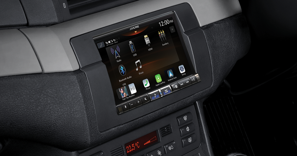 Alpine Style iLX-705E46 - BMW E46 Apple CarPlay/Android Auto System - Sound  Garage